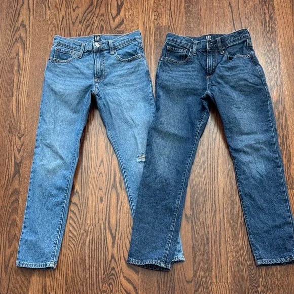 🎈🎈GAP BOYS Straight Blue Jeans - Picture 1 of 7